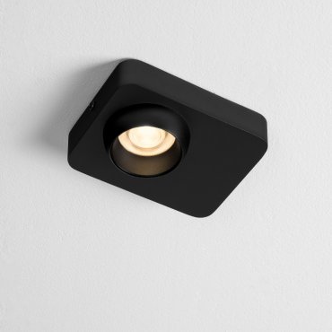 Nova Luce Kedros - plafonnier - 11 x 5 x 14 cm - 9W LED inclus - noir