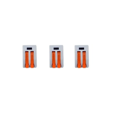 wago kit de connexion pour plaque de plafond avec 1 point lumineux