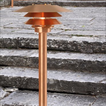Nordlux Veno - lampe de jardin - Ø 35 x 93 cm - IP54 - cuivre