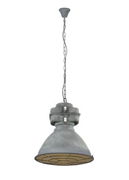 MODÈLE D’EXPOSITION - Brilliant Anouk - lampe suspendue - Ø 40 x 137,5 cm - gris béton