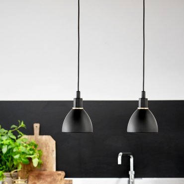 Nordlux Ray 2-Kit - lampe suspendue - 12 x 196,5 cm - noir