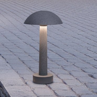 Nova Luce Tura - lampe de jardin - Ø 20 x 35 cm - 7W LED inclus - IP65 - noir