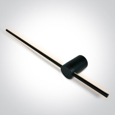 ONE Light Décorative - applique murale - 90 x 7 x 11 cm - 15W LED inclus - noir