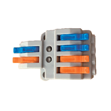 Elmark - collier de serrage 4mm² - 2 in / 4 out