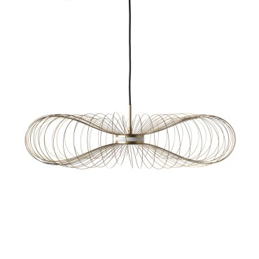 VK Lighting Synnefo - lampe suspendue - Ø 74 x 146,5 cm - 8W LED inclus - or