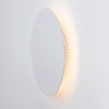 Nova Luce Cyrcle - applique murale - Ø 22 x 3,2 cm - 12W LED inclus - blanc sable