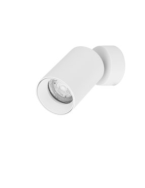 Nova Luce Tod - spot en saillie 1L - 5,7 x 13 cm - blanc sable