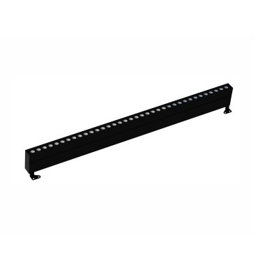 Nova Luce Wall Washer - 100 x 6,5 x 12 cm - 48W LED inclus - IP67 - noir