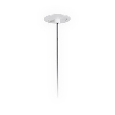 Faro - rosace encastrable - Ø 100 mm, Ø 90 mm dimension d’encastrement - blanc mat