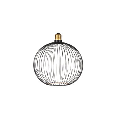 Segula Floating Globe Filo LED - Ø 18 cm - E27 - 5W dimmable - 2200K - noir