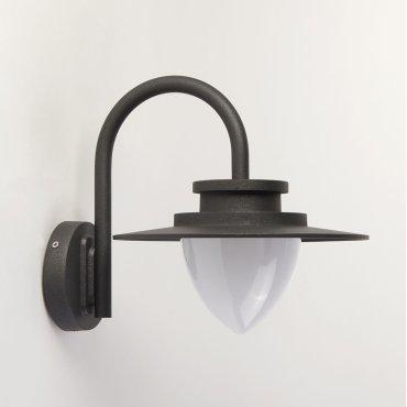 Searchlight Texas - lampe murale extérieure - 24 x 25 cm - 8W LED inclus - IP54 - gris mat