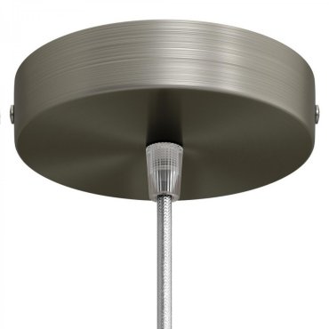 Creative Cables - rosace de plafond - Ø 12 x 2,5 cm - bronze brossé