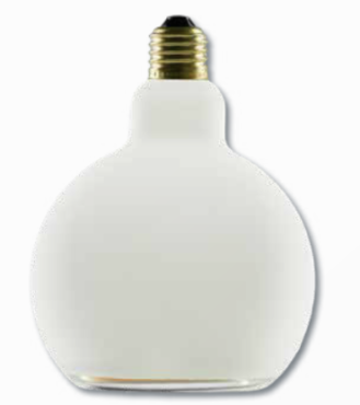 Segula Ampoule LED - Globe flottant - Ø 12,5 x 16,5 cm - E27 - 5W dimmable - dim à chaud 2000 à 2700K - dépoli