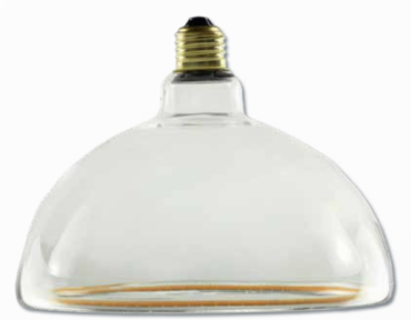 Segula Ampoule LED - Bol flottant - Ø 20 x 15 cm - E27 - 6,2W dimmable - dim à chaud 2000 à 2700K - transparent