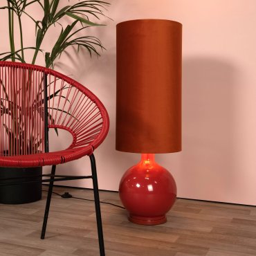 Lucide Esterad - lampadaire - Ø 34 x 100 cm - orange