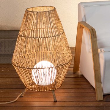 New Garden Sisine - lampadaire d'extérieur - Ø 48 x 72 cm - 5W LED dimmable inclus - IP65 - marron