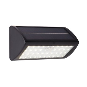 Searchlight Mola - Applique d'extérieur avec capteur solaire - 21 x 10,5 x 9 cm - 5W LED inclus - IP44 - anthracite