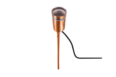 Integral LED Moroni – spot encastré au sol sur piquet – Ø 6 x 37,2 cm – IP65 – cuivre
