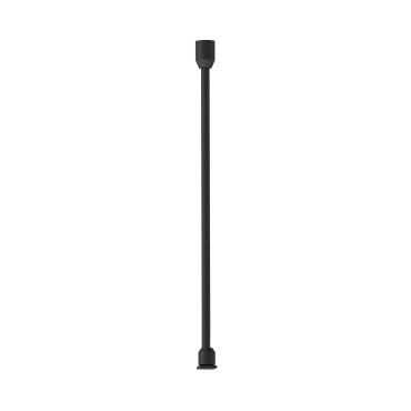 Nova Luce Sin - tube de connexion pour profilé magnétique Curve - Ø 2,3 x 37,3 cm - noir sable