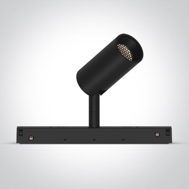 ONE Light système de rail magnétique - Track Lights - spot sur rail - Ø 4,3 x 8,6 cm - 8W LED inclus - noir - CCT