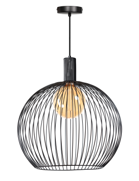 ETH Wire - suspension - Ø 60 x 178 cm - noir
