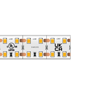 Klus bande LED - largeur 1,8cm, longueur 500cm - 24Vdc - dimmable - 19,2W par mètre - 280 LED par mètre - IP20