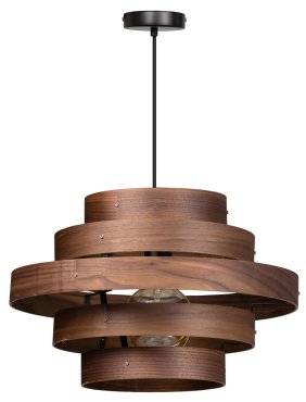 ETH Walnut - suspension - Ø 50 x 176,5 cm - brun