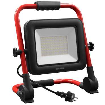 Century Italia Rework - projecteur portable - 33,5 x 20 x 37,5 cm - 70W LED inclus - IP65 - noir et rouge