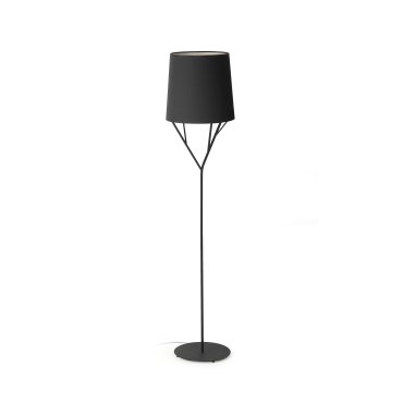 Faro Tree - lampadaire - 167,5 cm - noir mat