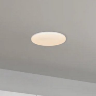 Nordlux Vic - plafonnier - Ø 35 x 4 cm - 32W LED inclus - IP21 - blanc - couleur de lumière blanc chaud (3000K)
