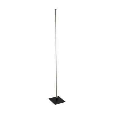 Searchlight Tribeca - lampadaire - 150 cm - 17,7W LED inclus - noir et blanc mat