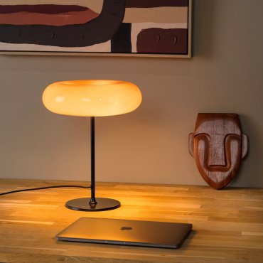 Lucide Sentino - lampe à poser - Ø 30 x 37 cm - orange