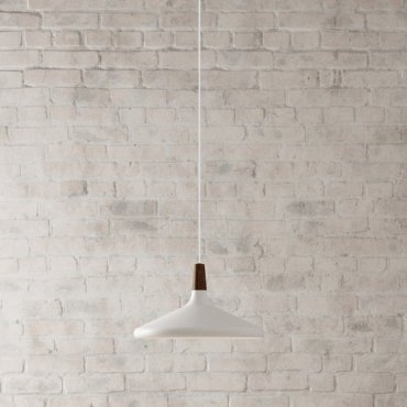 Design for the People Nori 39 - lampe suspendue - Ø 39 x 31 cm - blanc
