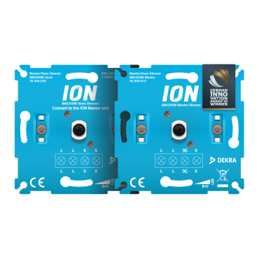 Ion Industries Master and Slave dimmer set - set de gradation multi-localisation - 0.3-200W - avec vis de serrage