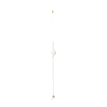 Faro Le Vita - lampe suspendue - Ø 14 x 308 cm - 6W LED inclus - or brillant