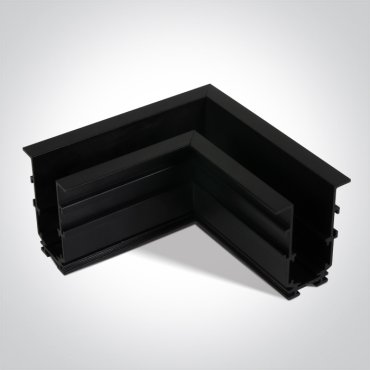 ONE Light Profils encastrés magnétiques MIDI - angle d'encastrement pour 42001RB et 42002RB - noir