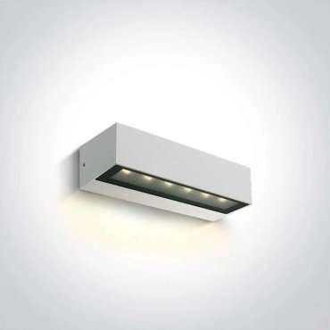 ONE Light Linear Outdoor - applique murale extérieure - 22,2 x 7 x 5 cm - LED 8W incluse - IP65 - blanc