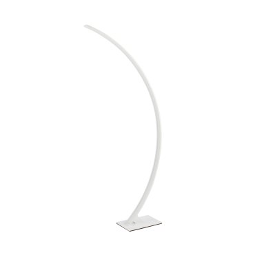 Nova Luce Breton - lampadaire - 56 x 20 x 150 cm - 40W LED dimmable inclus - blanc sable