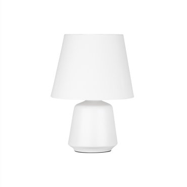 Nova Luce Ada - lampe à poser - Ø 25 x 37 cm - blanc