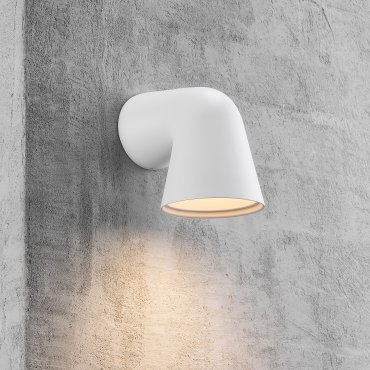 Nordlux Front Single - applique murale extérieure - 11,8 x 15,6 cm - IP44 - blanc