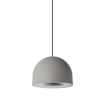 VK Lighting Koula - suspension - Ø 40 x 168 cm - gris