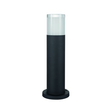 Nova Luce Noten - lampe de jardin - Ø 9 x 40 cm - 10W LED inclus - IP65 - noir sable