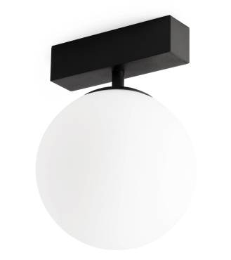 Faro Neso Unik - luminaire pour rail magnétique - 16,5 x 15 x 21,5 cm - 5W LED blanc chaud (2700K) inclus - opale
