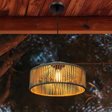 Nouveau Jardin Calabardina - suspension - Ø 30 x 500 cm - IP44 - vert