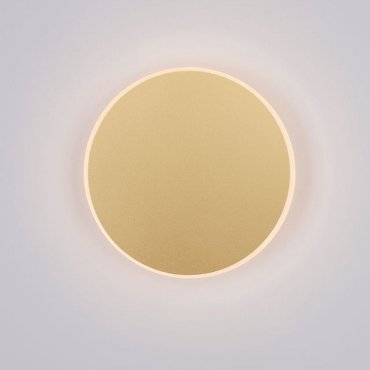 Nova Luce Nevo - applique murale - Ø  20 x 3,9 cm - 12W LED inclus - or mat