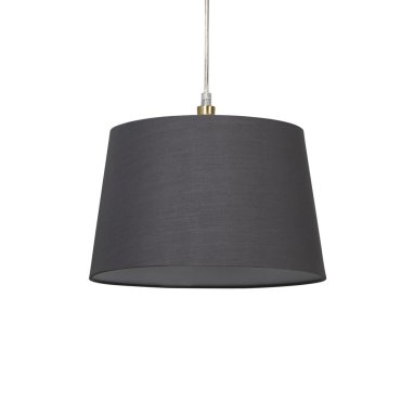 Abat-jour conique Clyde Searchlight - Ø 30 x 19 cm - charbon