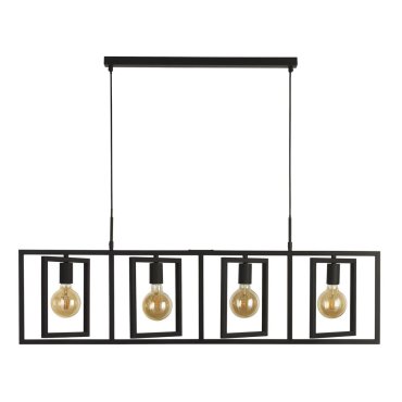 Searchlight Plaza - lampe suspendue - 114 x 150 cm - noir mat