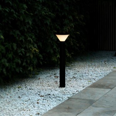 Nordlux Noorstad - lampe de jardin - Ø 22 x 85,3 cm - IP44 - noir