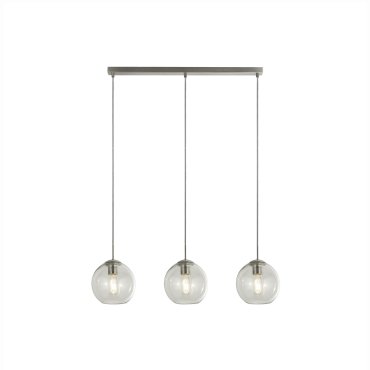 Searchlight Pendants - lampe suspendue - 80 x 20 x 150 cm - argent satiné