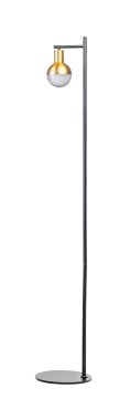 ETH Drop - lampadaire - Ø 10 x 132 cm - noir et or